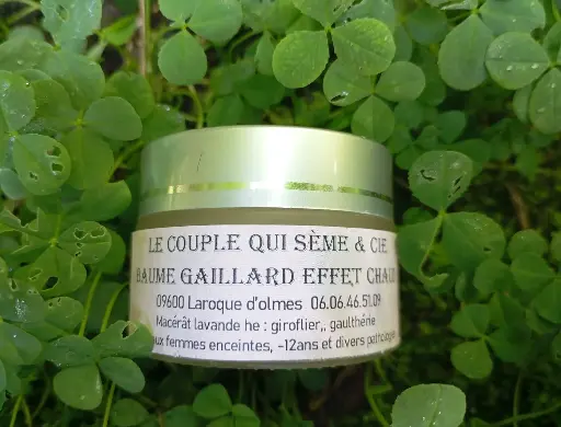 Baume anti douleurs gaillard effet chaud